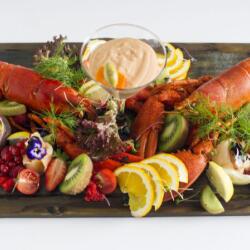 Sans Frontieres Cocktail Lobster Plater